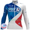 Wielershirt 2017 FDJ N001 Winter Thermal Fleece